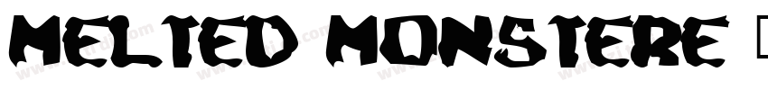 Melted Monstere字体转换